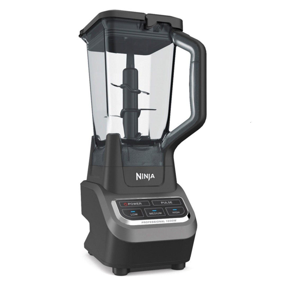 Ninja® Professional 72 Oz Countertop 1000-Watt Base with Total Crushing Technology for Smoothies, Ice and Frozen Fruit, Black